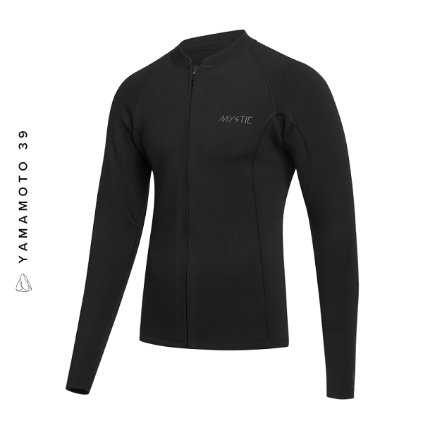 Mystic Majestic Surf Jacket L/S 2mm Fzip Black