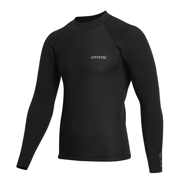 Mystic Star Surf Top L/S 2mm Black