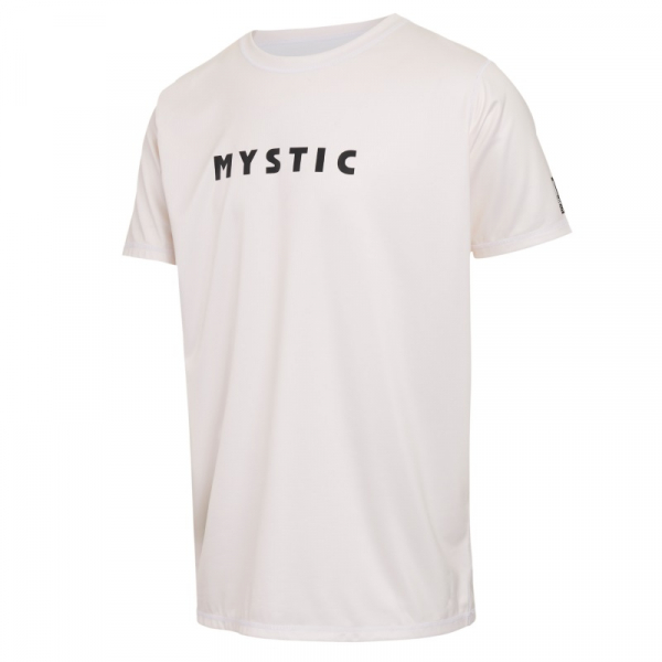 Mystic Star S/S Quickdry White i gruppen Våtdräktsprodukter / Underställ och rashguards / Rashguards för solskydd  / Rashguard herr hos Surfspot Sweden AB (35001-240159-100)