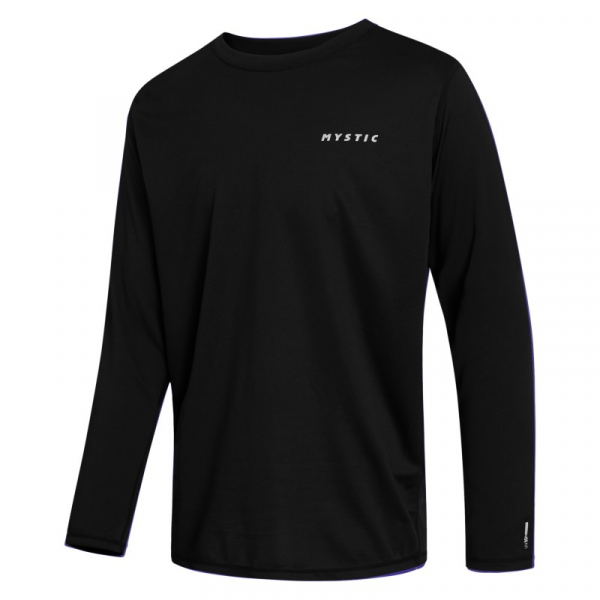 Mystic Boarding L/S Rashvest Black i gruppen Våtdräktsprodukter / Underställ och rashguards / Rashguard hos Surfspot Sweden AB (35001-240160-900)