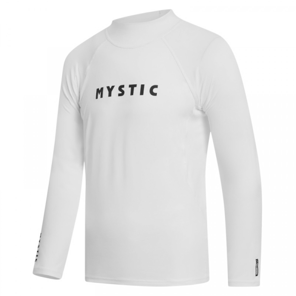 Mystic Star L/S Rashvest Junior White i gruppen Våtdräktsprodukter / Underställ och rashguards / Rashguard / Rashguard barn hos Surfspot Sweden AB (35001-240163-100)