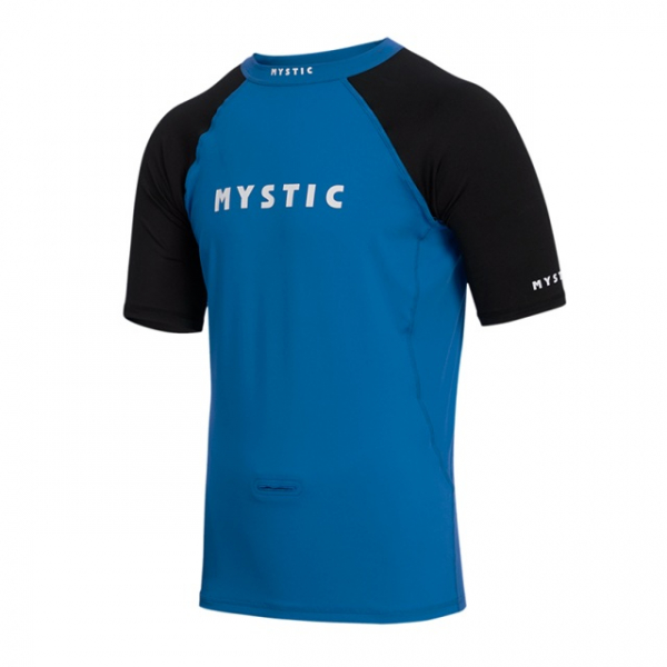 Mystic Event S/S Rashvest Blue i gruppen Våtdräktsprodukter / Underställ och rashguards / Rashguard / Rashguard herr hos Surfspot Sweden AB (35001-240170-400-L)