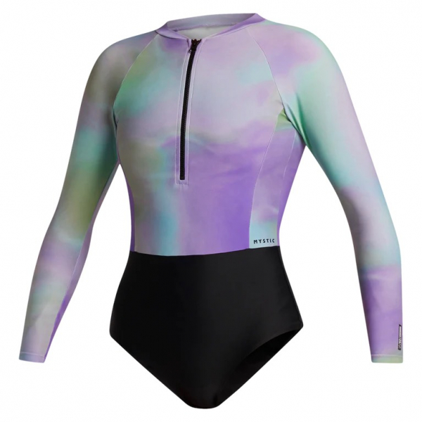 Mystic Jayde L/S One Piece Women Purple / Green i gruppen Våtdräktsprodukter / Underställ och rashguards / Rashguard / Rashguard dam hos Surfspot Sweden AB (35001-240181-517)
