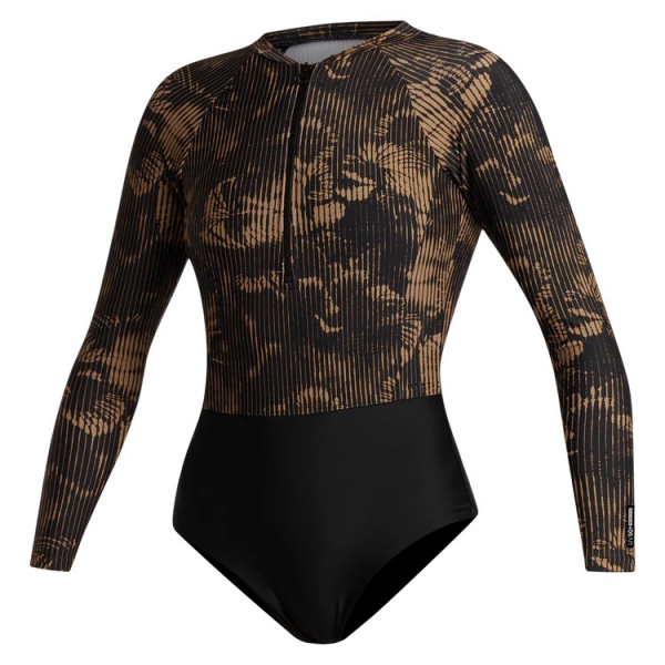 Mystic Jayde L/S One Piece Women Slate Brown i gruppen Våtdräktsprodukter / Underställ och rashguards / Rashguard / Rashguard dam hos Surfspot Sweden AB (35001-240181-730)
