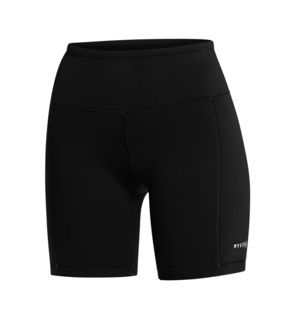 Mystic Lunar Neoprene Biker Shorts Women Black i gruppen Våtdräktsprodukter / Våtdräkter / Våtdräkt dam hos Surfspot Sweden AB (35001-240232-900)