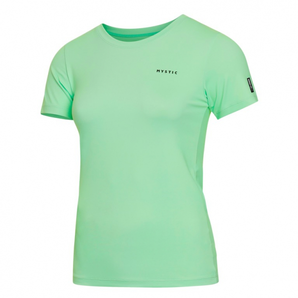 Mystic Star S/S Rashvest Women Lime Green i gruppen Våtdräktsprodukter / Underställ och rashguards / Rashguard / Rashguard dam hos Surfspot Sweden AB (35001-240260-601)