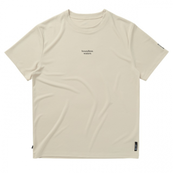 Mystic Tactic S/S Loosefit Quickdry Sand i gruppen Övrigt / Kläder / Tröjor hos Surfspot Sweden AB (35001-250221-705)