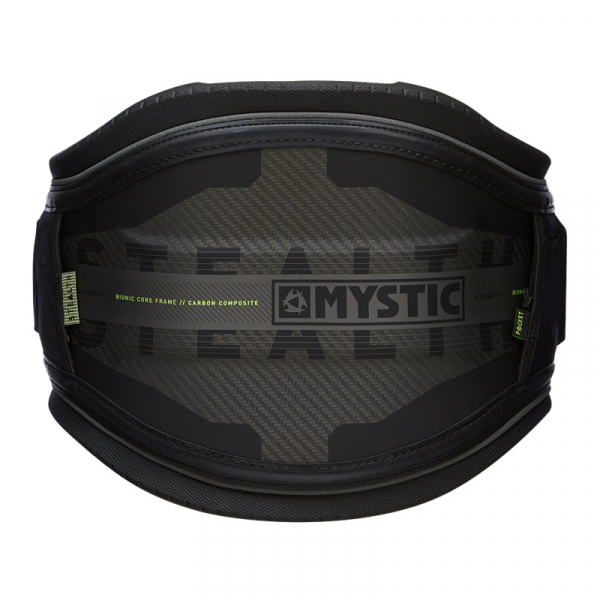 Mystic Stealth Waist Harness Black Small i gruppen Invigningskampanj / Flyttrea Kite hos Surfspot Sweden AB (35003-200090-900-S)