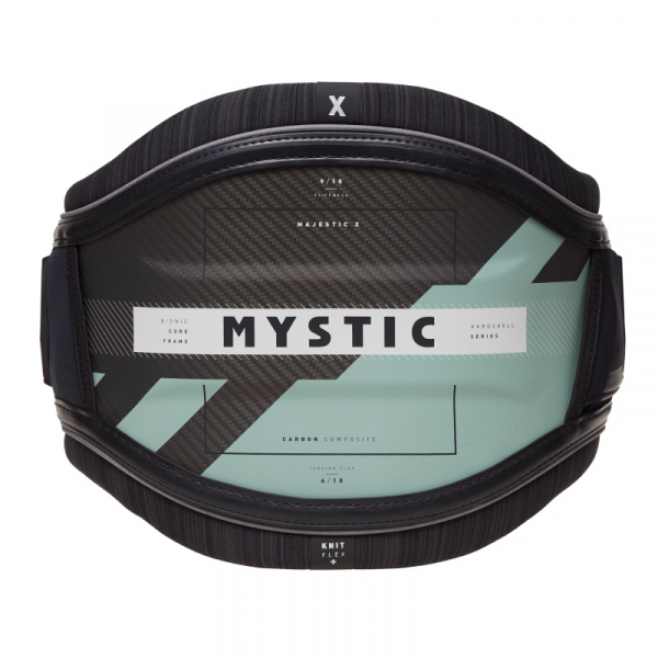 Mystic Majestic X Waist Harness Black/Green i gruppen Kite / Kiteselar / Midjeselar Kite hos Surfspot Sweden AB (35003-210117-957)