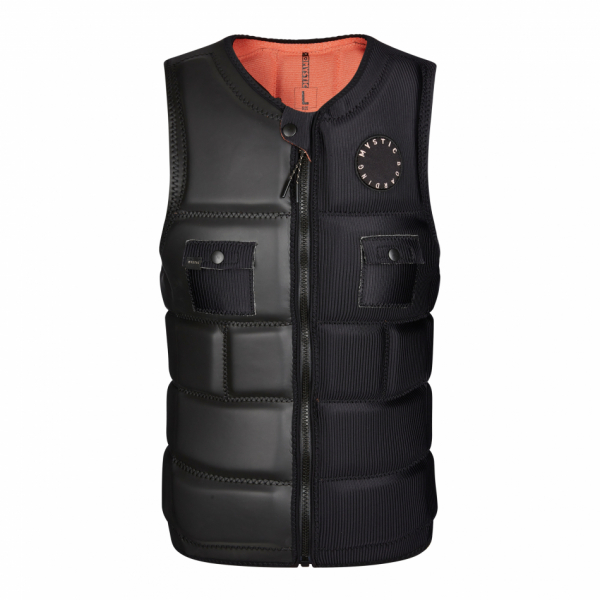 Mystic VOLTT Impact Vest Fzip Wake Black 2021