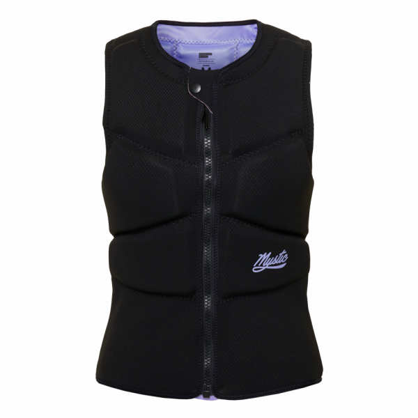 Mystic Ruby Impact Vest Fzip Kite Women Black/Purple