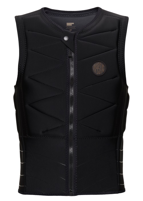 Mystic Outlaw Impact Vest Fzip Black i gruppen Våtdräktsprodukter / Flytvästar och impactvästar / Västar för kite/wing/windsurf hos Surfspot Sweden AB (35005-230225-900)