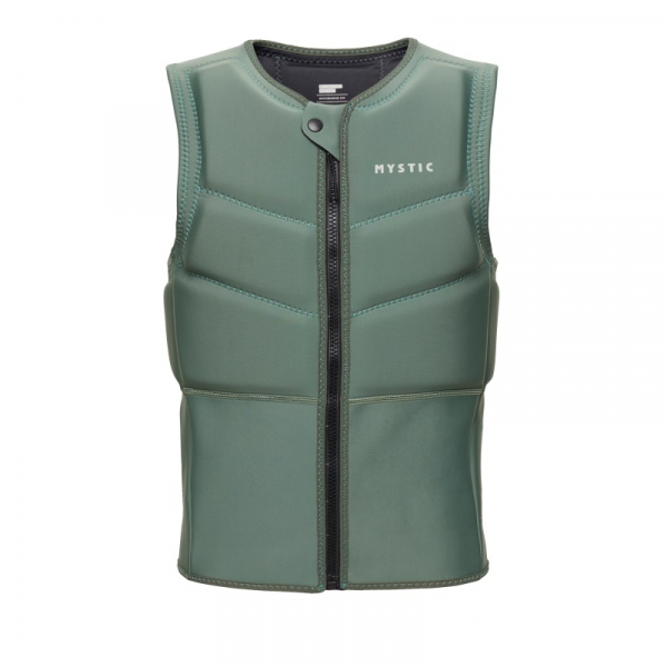 Mystic Star Impact Vest Fzip Dark Olive i gruppen Våtdräktsprodukter / Flytvästar och impactvästar / Västar för vindsurfing/kitesurfing hos Surfspot Sweden AB (35005-230231-643)