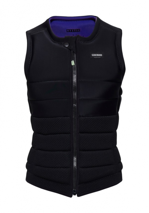 Mystic Zodiac Impact Vest Fzip Wake Women Black / Purple i gruppen Wake/Tub / Tillbehör Wake och Vattenskidor / Hjälmar och Impactvästar hos Surfspot Sweden AB (35005-240152-985)