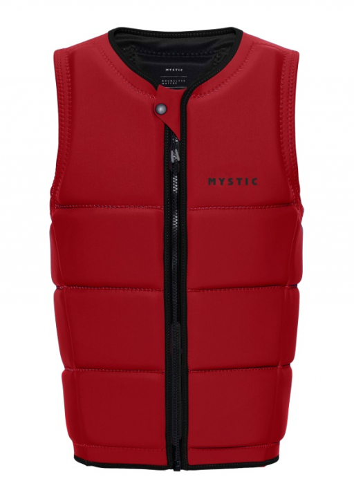 Mystic Brand Impact Vest Fzip Wake Red i gruppen Wake/Tub / Tillbehör Wake och Vattenskidor / Hjälmar och Impactvästar hos Surfspot Sweden AB (35005-240215-300)