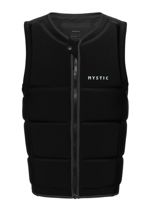 Mystic Brand Impact Vest Fzip Wake Black i gruppen Wake/Tub / Tillbehör Wake och Vattenskidor / Hjälmar och Impactvästar hos Surfspot Sweden AB (35005-240215-900)