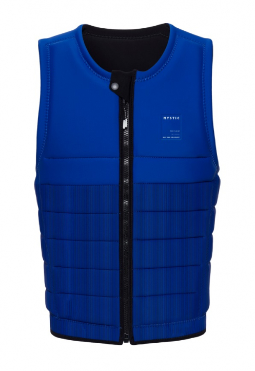 Mystic Mayhem Impact Vest Fzip Wake Black / Blue i gruppen Wake/Tub / Tillbehör Wake och Vattenskidor / Hjälmar och Impactvästar hos Surfspot Sweden AB (35005-240222-945)