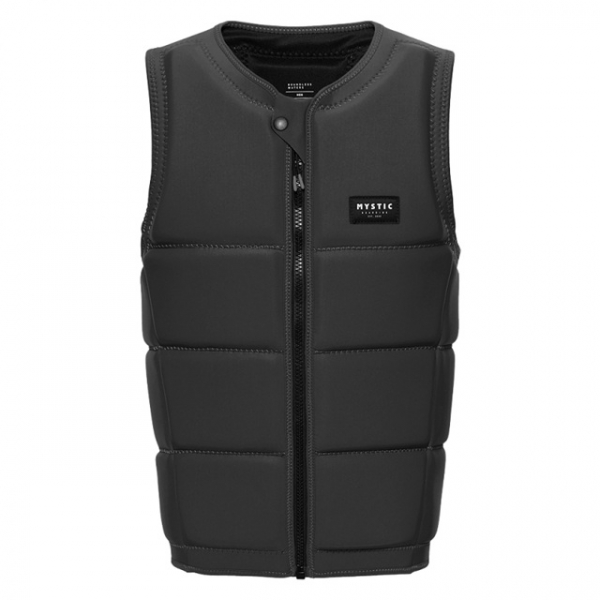 Mystic Star Impact Vest Fzip Wake Dark Grey i gruppen Våtdräkt och tillbehör / Flytvästar och impactvästar / Västar för wake/vattenskoter hos Surfspot Sweden AB (35005-240245-802)