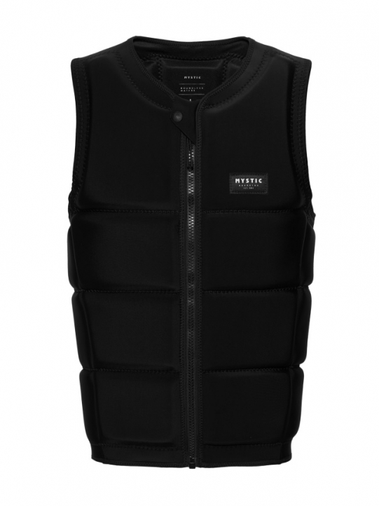 Mystic Star Impact Vest Fzip Wake Black i gruppen Wake/Tub / Tillbehör Wake och Vattenskidor / Hjälmar och Impactvästar hos Surfspot Sweden AB (35005-240245-900)