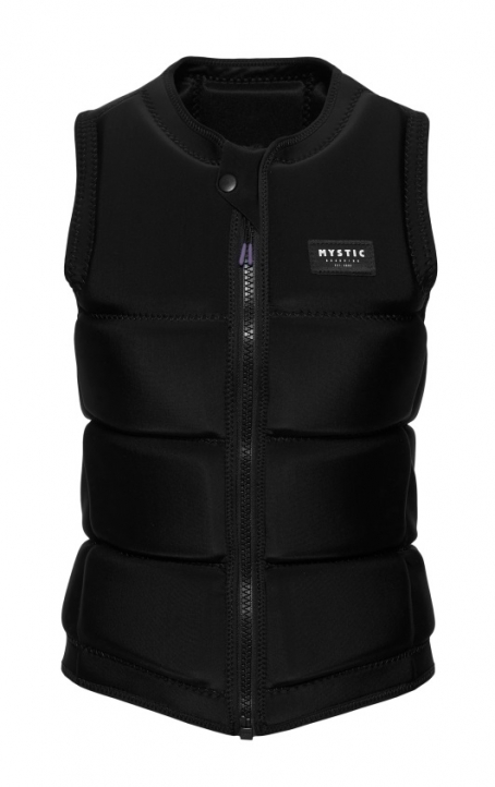 Mystic Star Impact Vest Fzip Wake Women Black i gruppen Wake/Tub / Tillbehör Wake och Vattenskidor / Hjälmar och Impactvästar hos Surfspot Sweden AB (35005-240246-900)