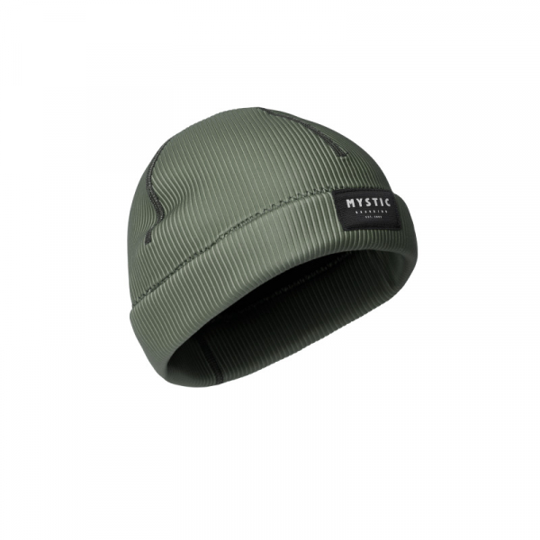 Mystic Beanie Neoprene 2mm Dark Olive i gruppen Våtdräktsprodukter / Våtdräktstillbehör / Huvor och beanies hos Surfspot Sweden AB (35016-230024-643)