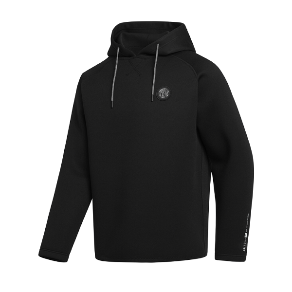 Mystic Grit Neoprene Hoodie 2mm Black