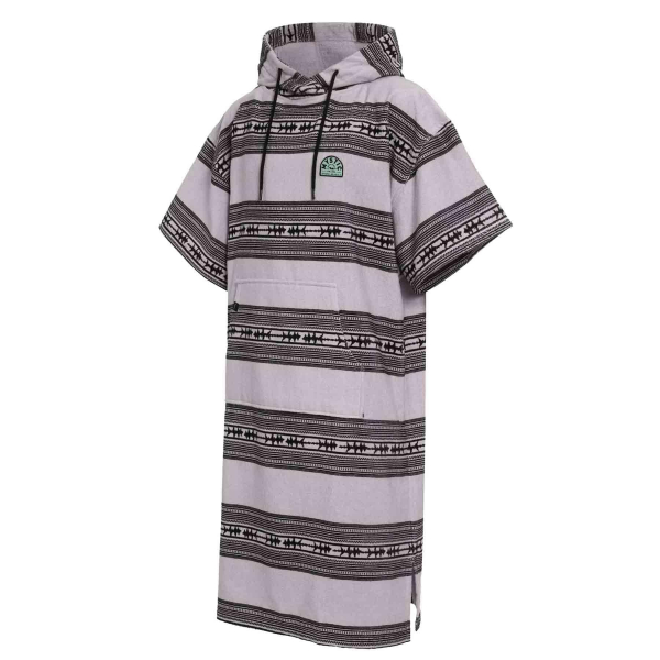 Mystic Poncho Velour Cool White i gruppen Våtdräktsprodukter / Våtdräktstillbehör / Poncho och handdukar hos Surfspot Sweden AB (35018-210134-150)