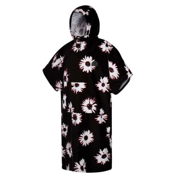 Mystic Poncho Velour Black/White