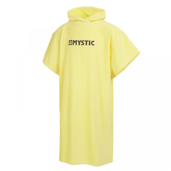 Mystic Poncho Regular Pastel Yellow i gruppen Våtdräktsprodukter / Våtdräktstillbehör / Poncho och handdukar hos Surfspot Sweden AB (35018-210138-251)