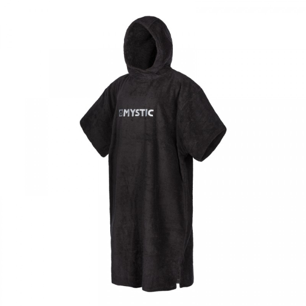Mystic Poncho Regular Black i gruppen Våtdräktsprodukter / Våtdräktstillbehör / Poncho och handdukar hos Surfspot Sweden AB (35018-210138-900)