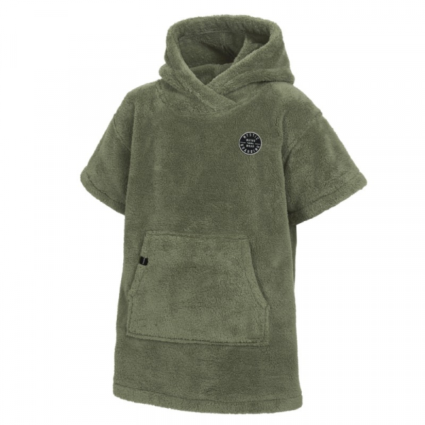 Mystic Poncho Teddy Kids Olive Green i gruppen Våtdräktsprodukter / Våtdräktstillbehör / Poncho och handdukar hos Surfspot Sweden AB (35018-220270-640)