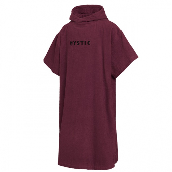 Mystic Poncho Brand Oxblood Red i gruppen Våtdräkt och tillbehör / Våtdräktstillbehör / Poncho och handdukar hos Surfspot Sweden AB (35018-240418-322)