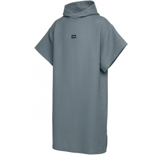 Mystic Poncho Waffle Tidal Blue i gruppen Våtdräkt och tillbehör / Våtdräktstillbehör / Poncho och handdukar hos Surfspot Sweden AB (35018-250760-465)