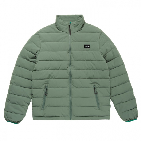 Mystic Quilted Midlayer Jacket Brave Green i gruppen Övrigt / Kläder / Jackor hos Surfspot Sweden AB (35101-240010-608)
