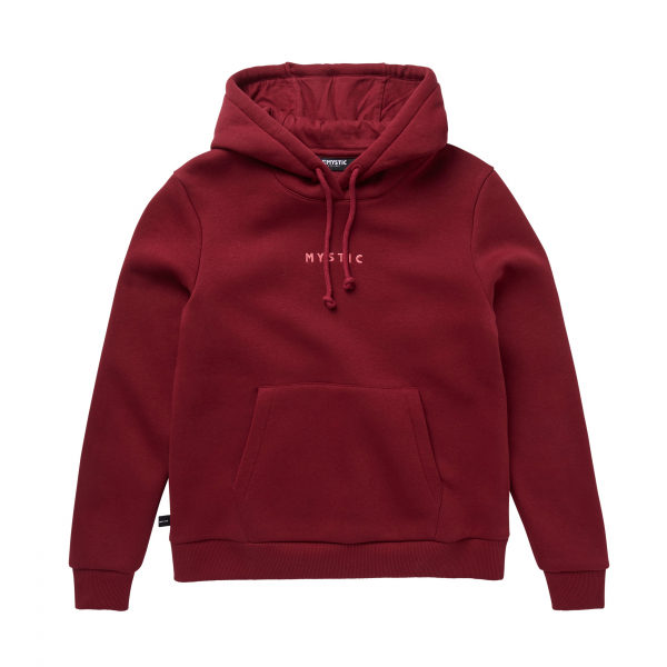 Mystic Brand Hoodie Sweat Women Merlot i gruppen Övrigt / Kläder / Tröjor hos Surfspot Sweden AB (35104-220322-333)