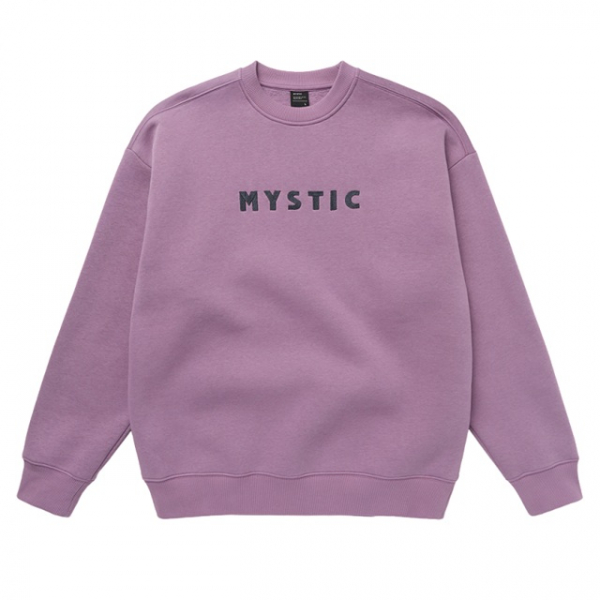 Mystic Brand Crew Sweat Rosewood i gruppen Övrigt / Kläder / Tröjor hos Surfspot Sweden AB (35104-250135-507)
