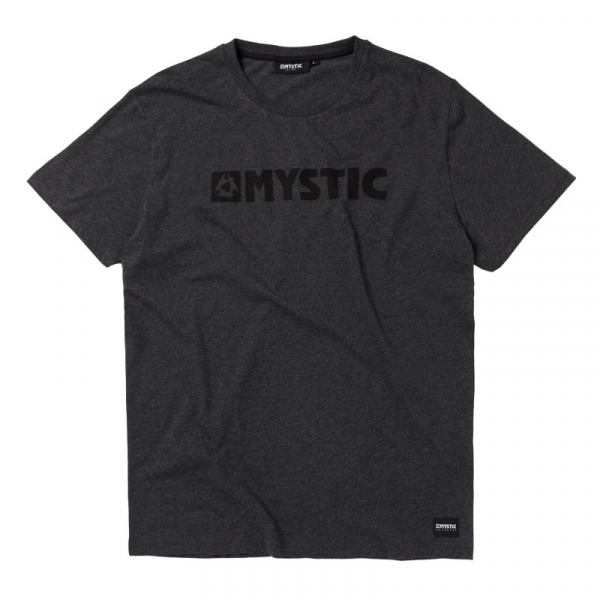 Mystic Brand Tee Asphalt Melee i gruppen Övrigt / Kläder / Kläder Rea hos Surfspot Sweden AB (35105-220329-865)