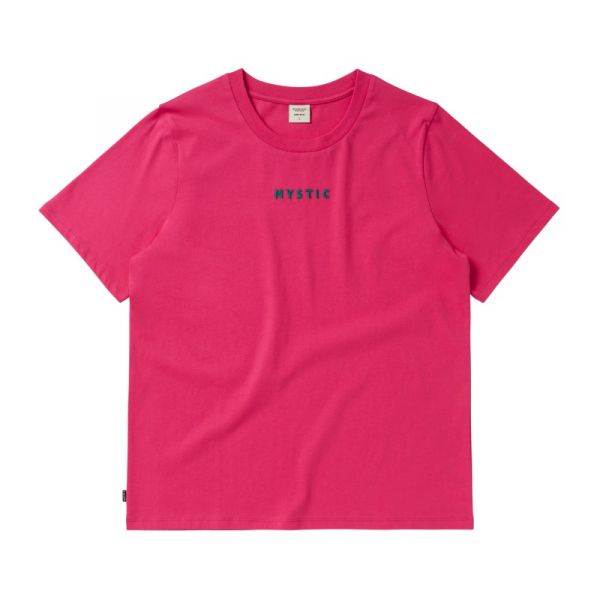 Mystic Brand Season Tee Women Hot Pink i gruppen Övrigt / Kläder / Tröjor hos Surfspot Sweden AB (35105-230180-530)
