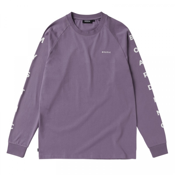 Mystic Bolt L/S Tee Retro Liliac i gruppen Övrigt / Kläder / Tröjor hos Surfspot Sweden AB (35105-240151-503)