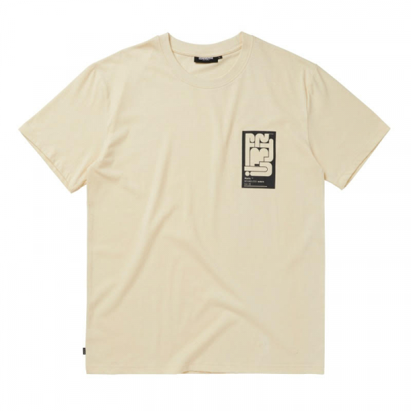 Mystic Boundless Tee Off White i gruppen Övrigt / Kläder hos Surfspot Sweden AB (35105-250201-109)