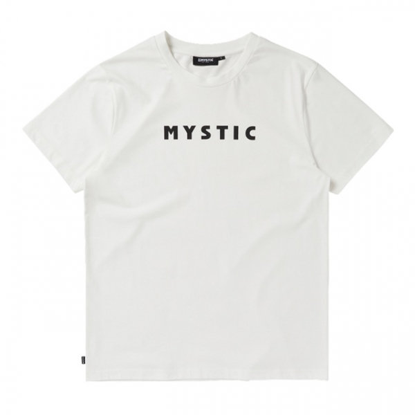 Mystic Brand Tee Off White i gruppen Övrigt / Kläder / Tröjor hos Surfspot Sweden AB (35105-250805-109)