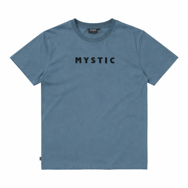 Mystic Brand Tee Tidal Blue i gruppen Övrigt / Kläder / Tröjor hos Surfspot Sweden AB (35105-250805-465)