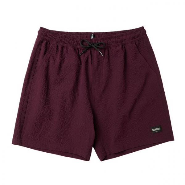 Mystic Brand Structure Swim Short Oxblood Red i gruppen Övrigt / Kläder / Shorts och byxor hos Surfspot Sweden AB (35107-260645-322)