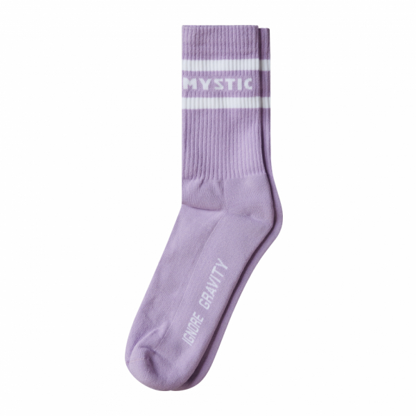 Mystic Brand Socks Pastel Lilac i gruppen Övrigt / Kläder / Flip flops och accessoarer hos Surfspot Sweden AB (35108-210253-501)