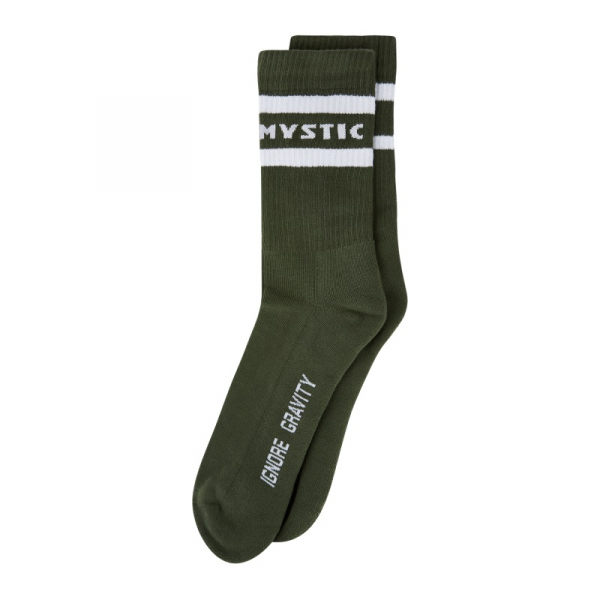 Mystic Brand Socks Army i gruppen Övrigt / Kläder / Flip flops och accessoarer hos Surfspot Sweden AB (35108-210253-615)