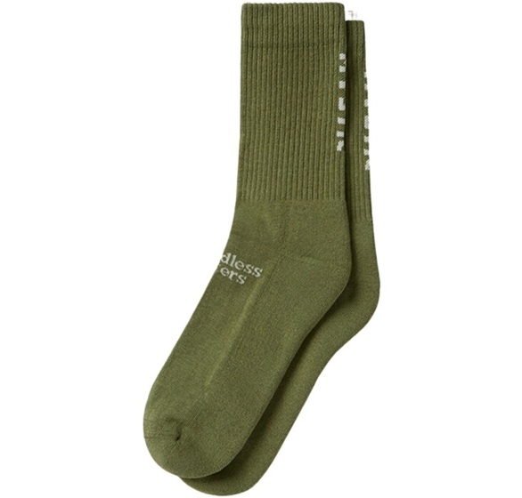 Mystic Icon Socks Dark Brown i gruppen Övrigt / Kläder / Flip flops och accessoarer hos Surfspot Sweden AB (35108-250405-736)