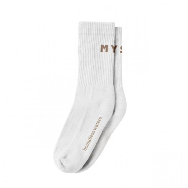 Mystic Origin Socks White i gruppen Övrigt / Kläder / Flip flops och accessoarer hos Surfspot Sweden AB (35108-250420-100)