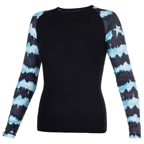 Mystic Dazzled L/S Rashvest Women Mint, endast XS kvar i gruppen Våtdräktsprodukter / Underställ och rashguards / Rashguard / Rashguard dam hos Surfspot Sweden AB (35401-170296-mint-XS)