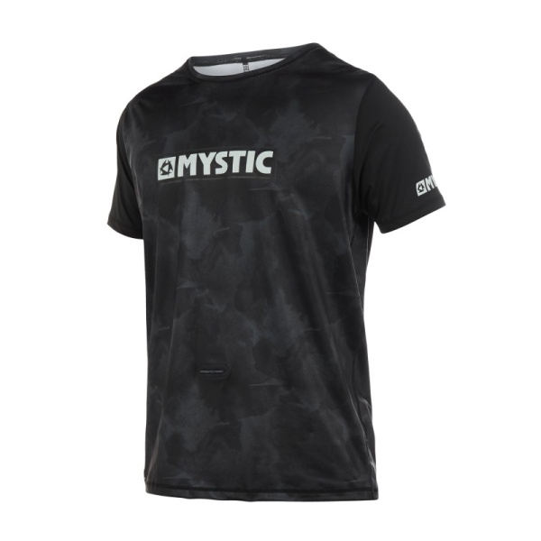 Mystic Majestic S/S Rashvest Loosefit Black (utgående), endast XL kvar i gruppen Våtdräktsprodukter / Underställ och rashguards / Rashguard / Rashguard herr hos Surfspot Sweden AB (35401-190162)