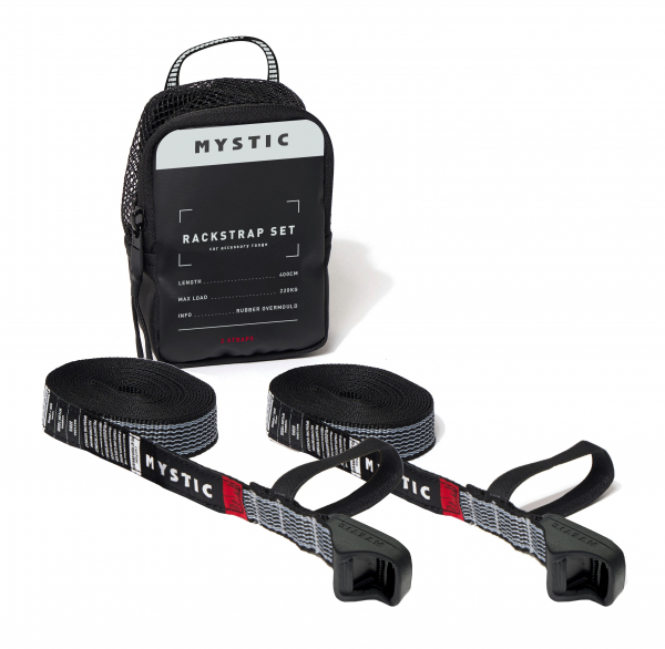 Mystic Rackstrap Set Black i gruppen Vindsurfing / Tillbehör vindsurf / Spännremmar hos Surfspot Sweden AB (35409-240950-900)